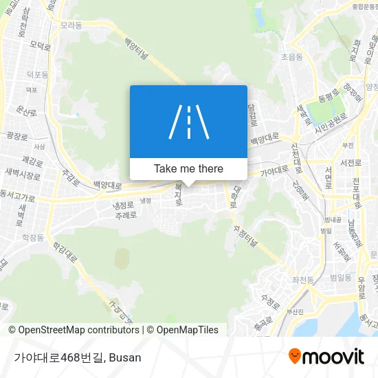 가야대로468번길 map