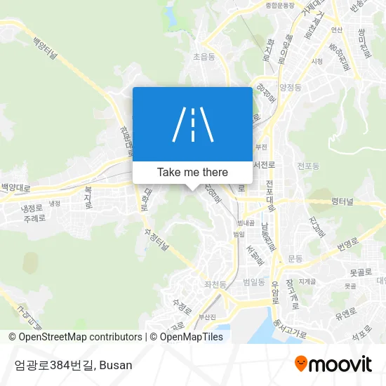 엄광로384번길 map
