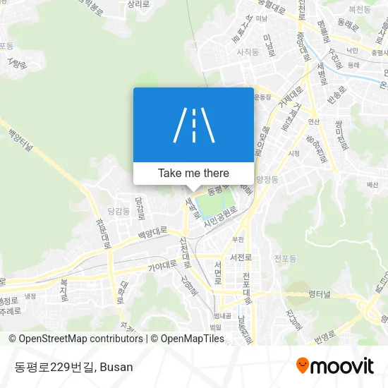 동평로229번길 map