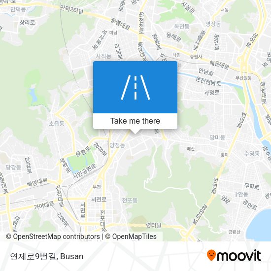 연제로9번길 map
