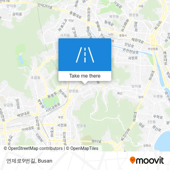 연제로9번길 map