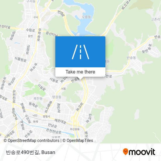 반송로490번길 map