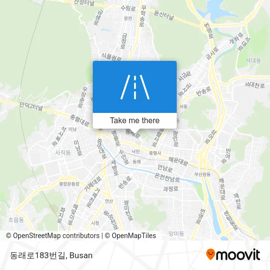 동래로183번길 map
