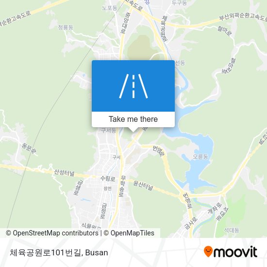 체육공원로101번길 map