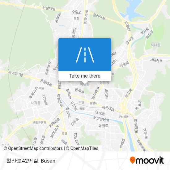 칠산로42번길 map