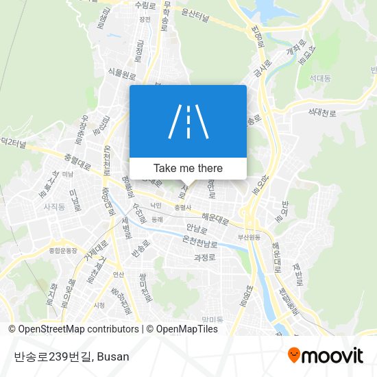 반송로239번길 map