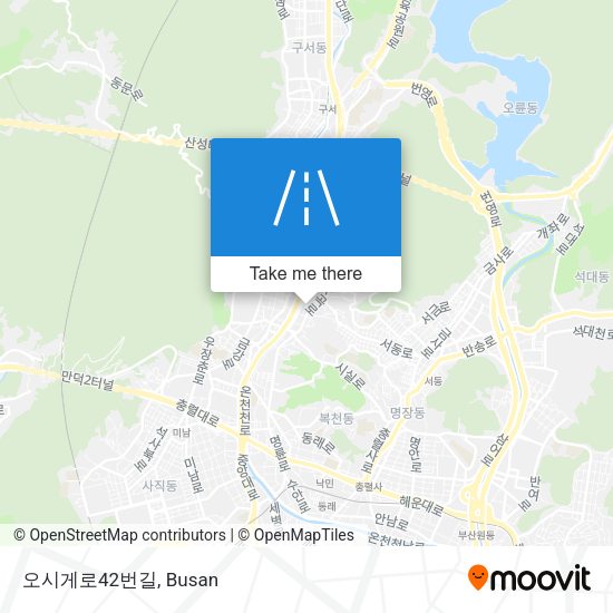 오시게로42번길 map