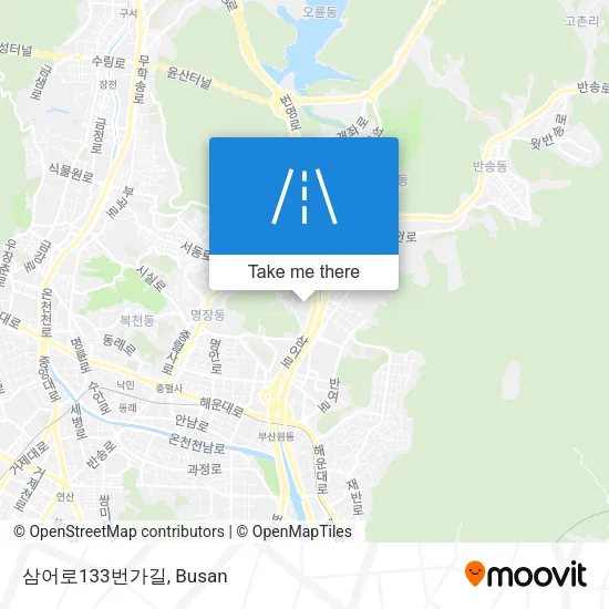 삼어로133번가길 map