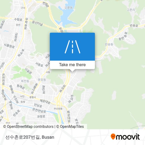 선수촌로207번길 map