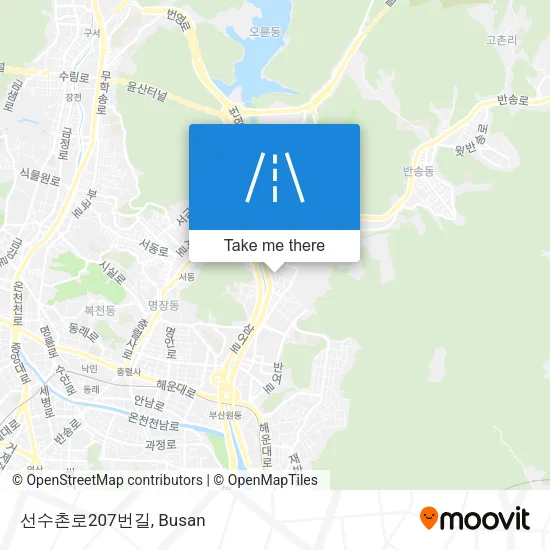선수촌로207번길 map