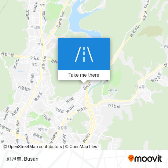 회천로 map