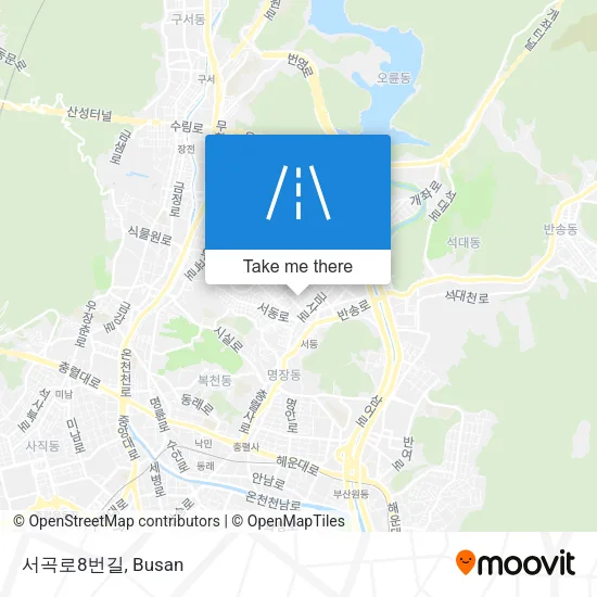 서곡로8번길 map