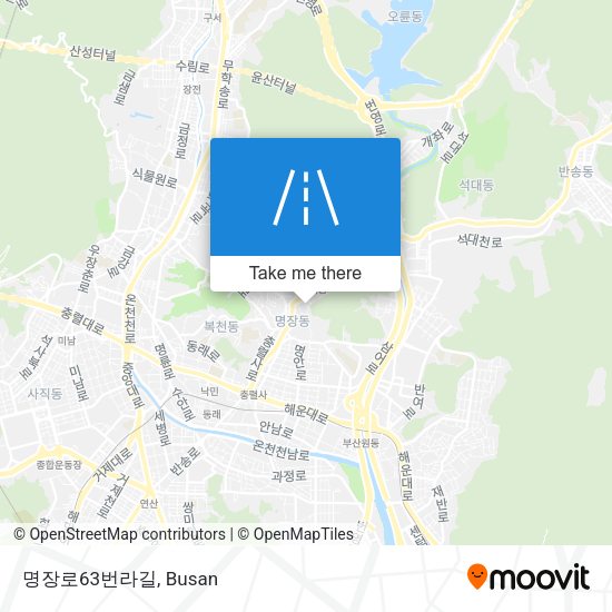 명장로63번라길 map