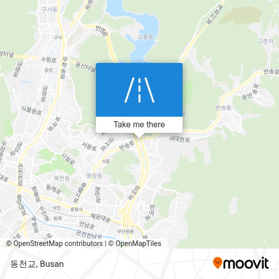 동천교 map