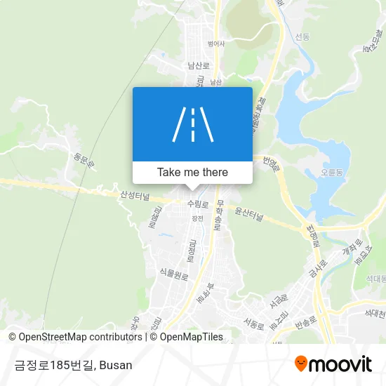 금정로185번길 map