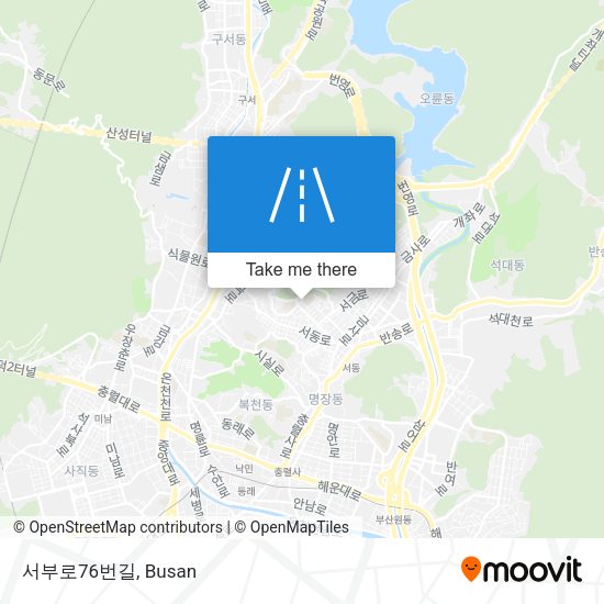 서부로76번길 map
