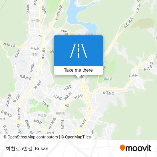 회천로5번길 map