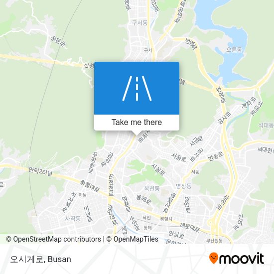 오시게로 map