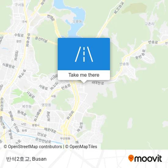 반석2호교 map