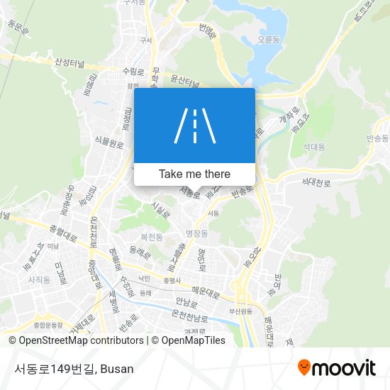 서동로149번길 map
