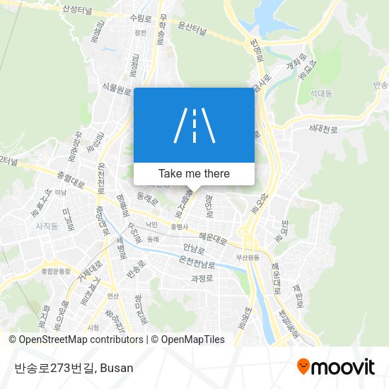반송로273번길 map