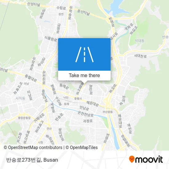 반송로273번길 map
