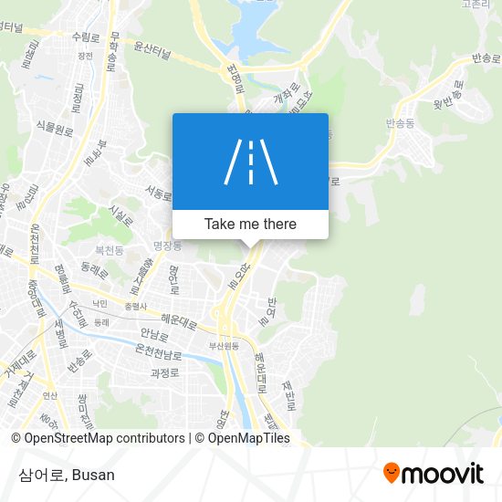 삼어로 map