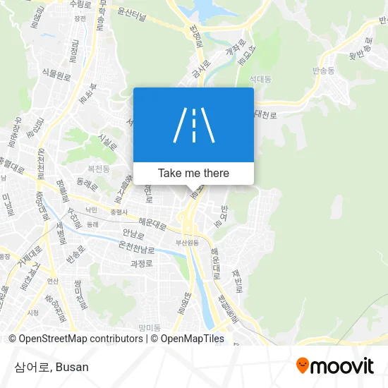 삼어로 map