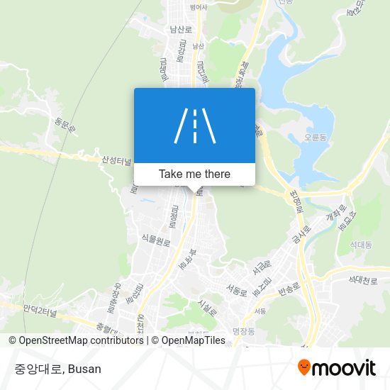중앙대로 map
