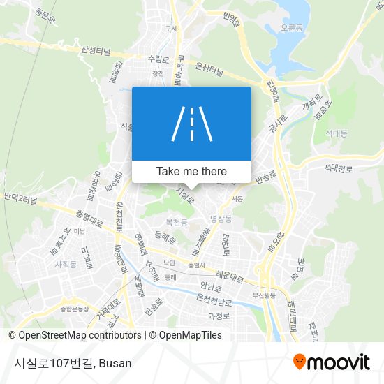 시실로107번길 map