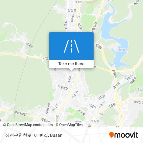 장전온천천로101번길 map