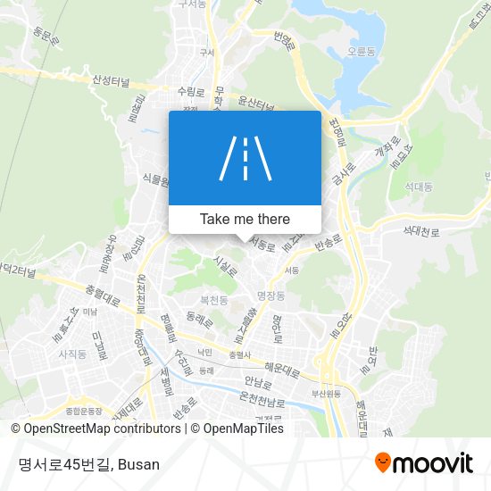 명서로45번길 map