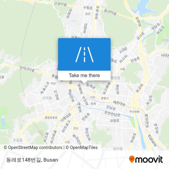 동래로148번길 map