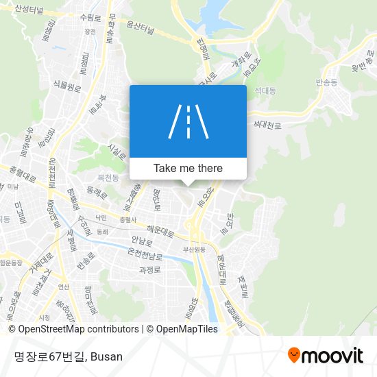 명장로67번길 map