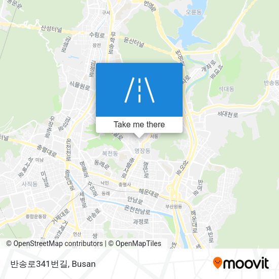 반송로341번길 map