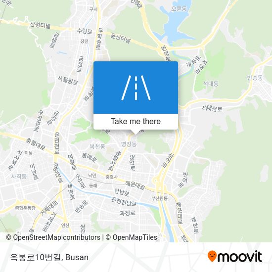 옥봉로10번길 map