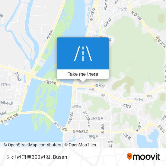하신번영로300번길 map