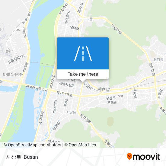 사상로 map