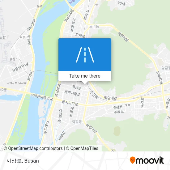사상로 map