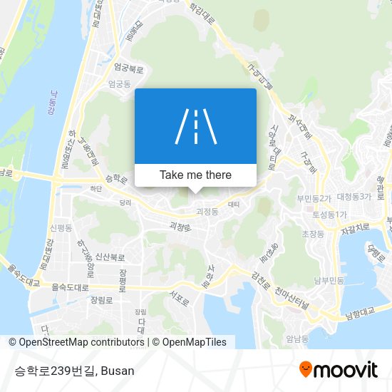승학로239번길 map