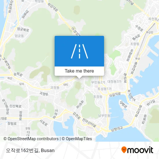 오작로162번길 map