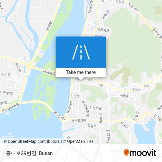 동매로29번길 map