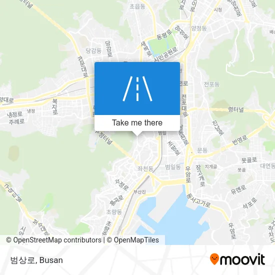 범상로 map