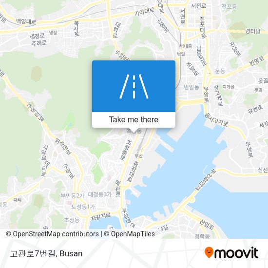 고관로7번길 map