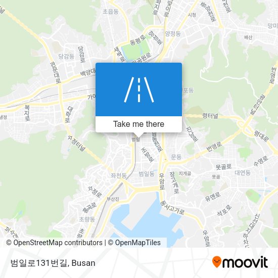 범일로131번길 map