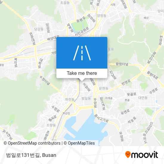 범일로131번길 map