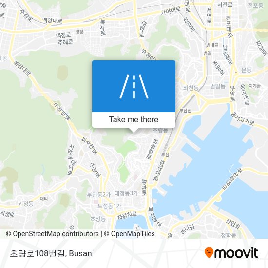 초량로108번길 map