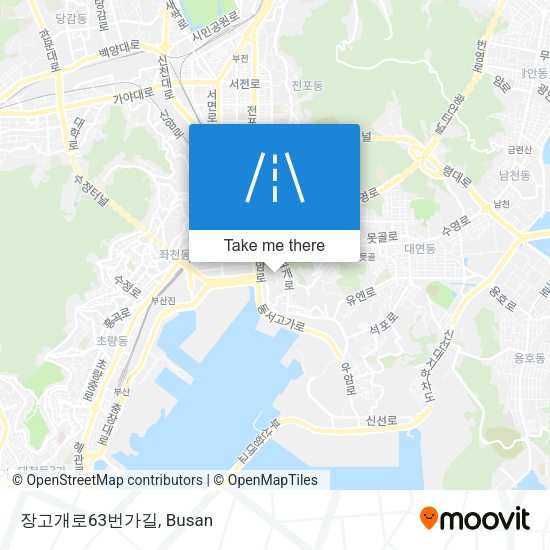 장고개로63번가길 map