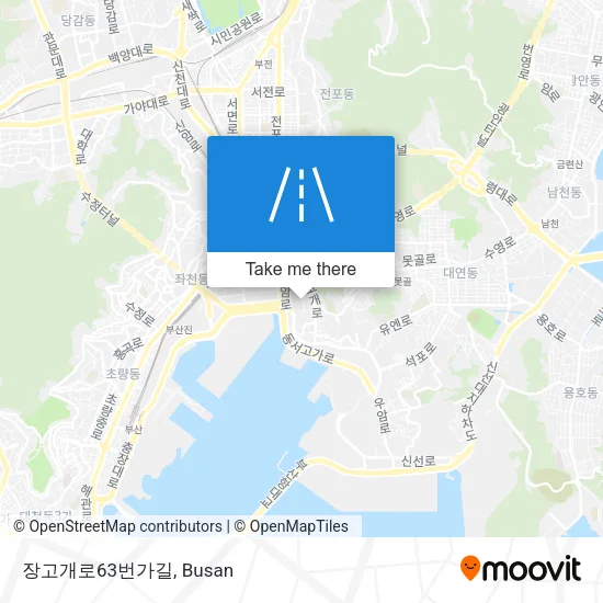 장고개로63번가길 map