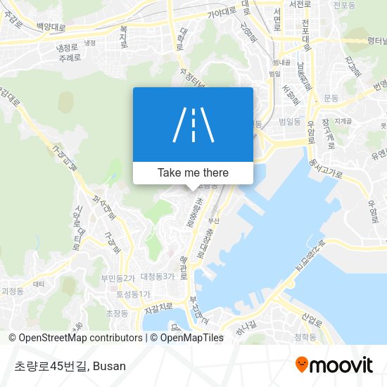 초량로45번길 map
